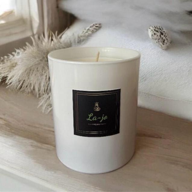 Oud + Bergamot Candle Vegan Candle - Lajo Scenting Your Space